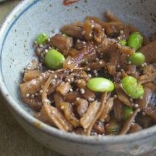切干と枝豆の中華風サラダ